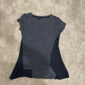 Vera wang blue shirt